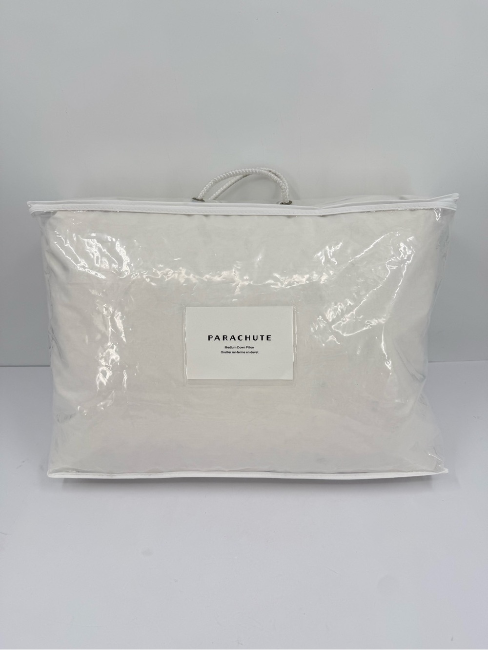 Parachute Medium Down Pillow Size Standard 100% Cotton Shell